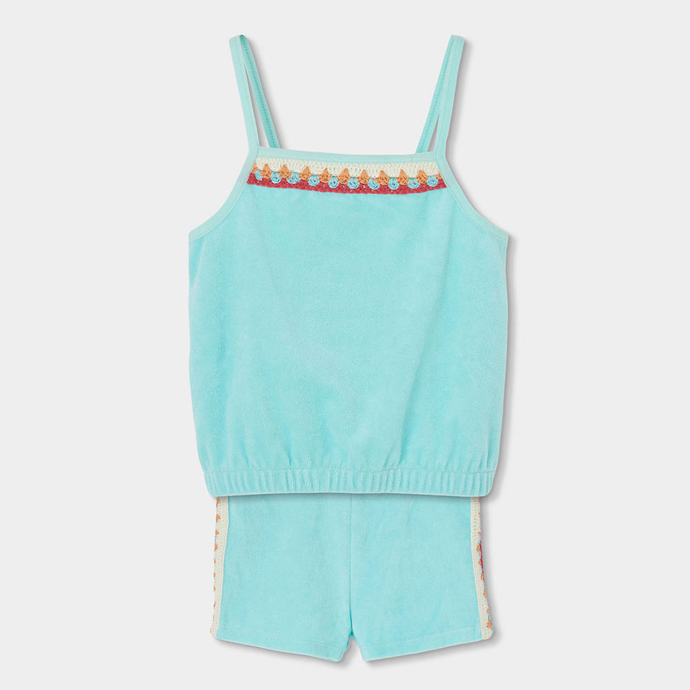 Conjunto rizo de niña
