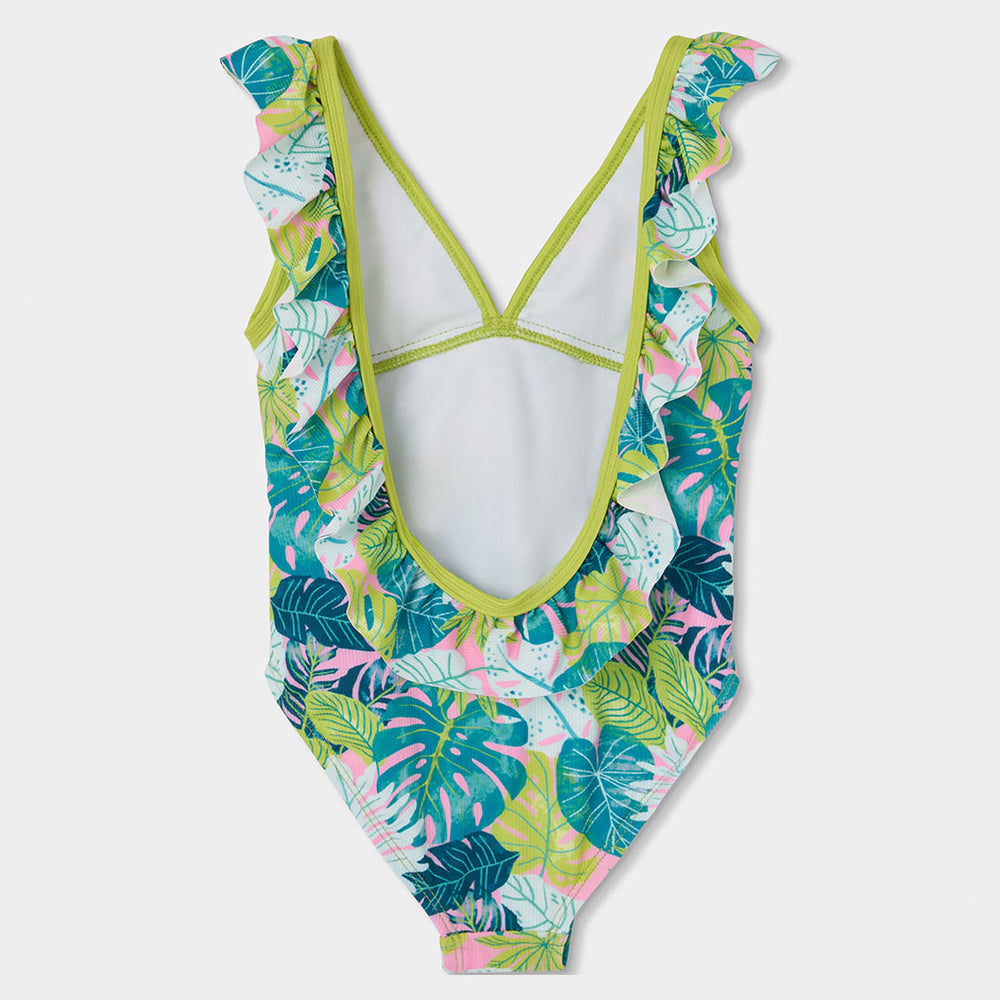 Bañador poliamida estampado de niña