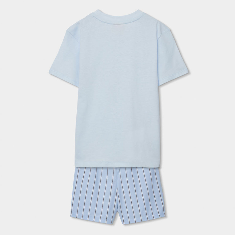 Pijama punto combinado