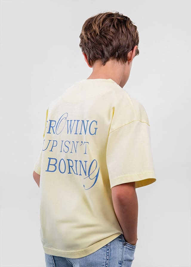Camiseta m/c "growing up"