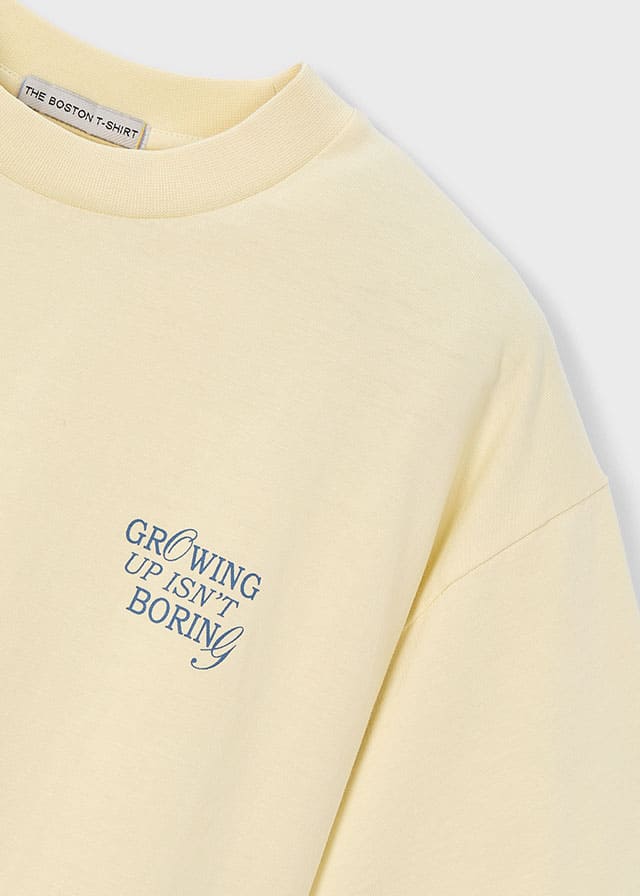 Camiseta m/c "growing up"