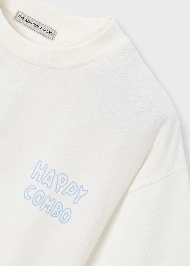 Camiseta m/c "happy combo"