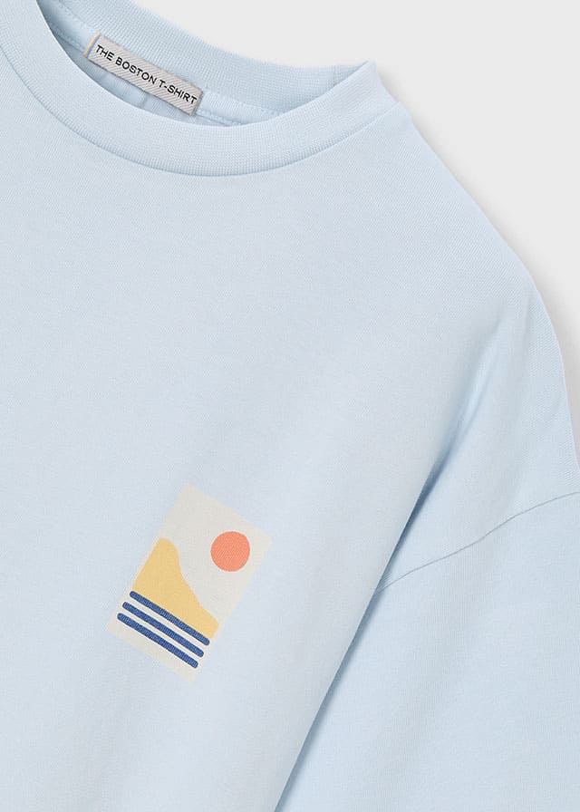 Camiseta m/c paisaje