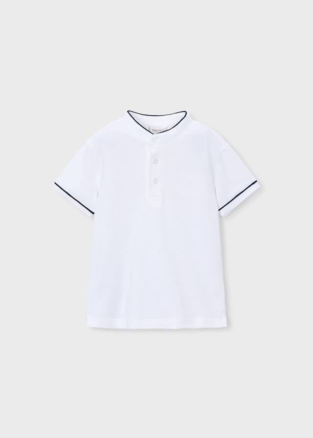 Polo m/c cuello mao
