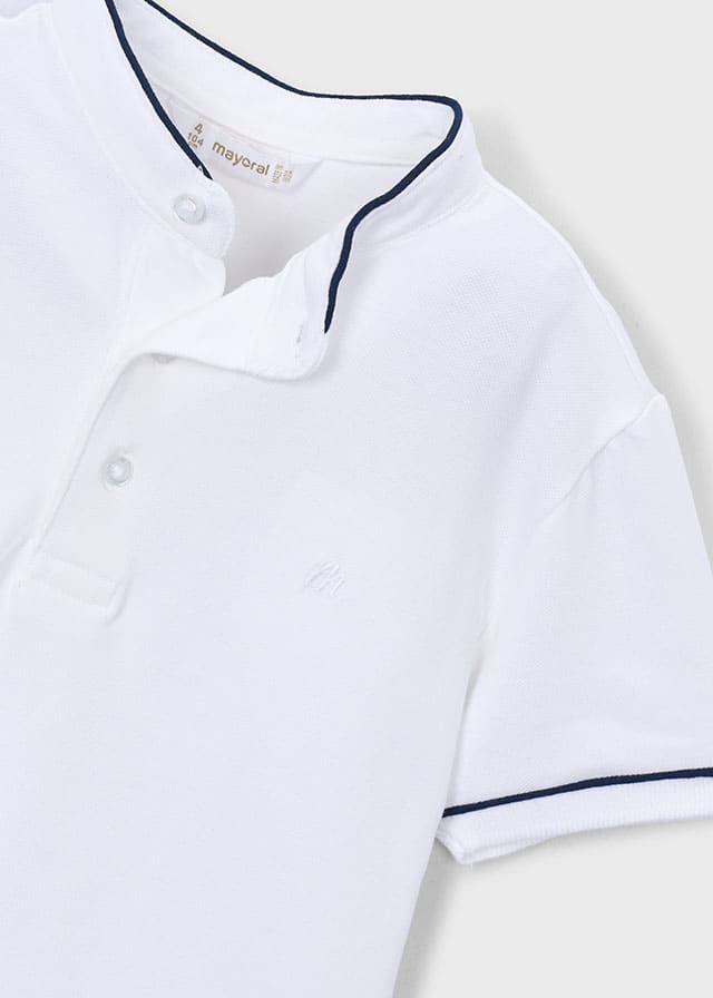 Polo m/c cuello mao
