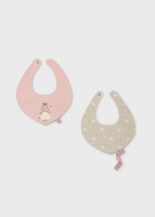 Set 2 baberos bandana