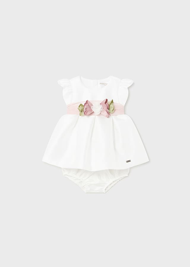Vestido mikado