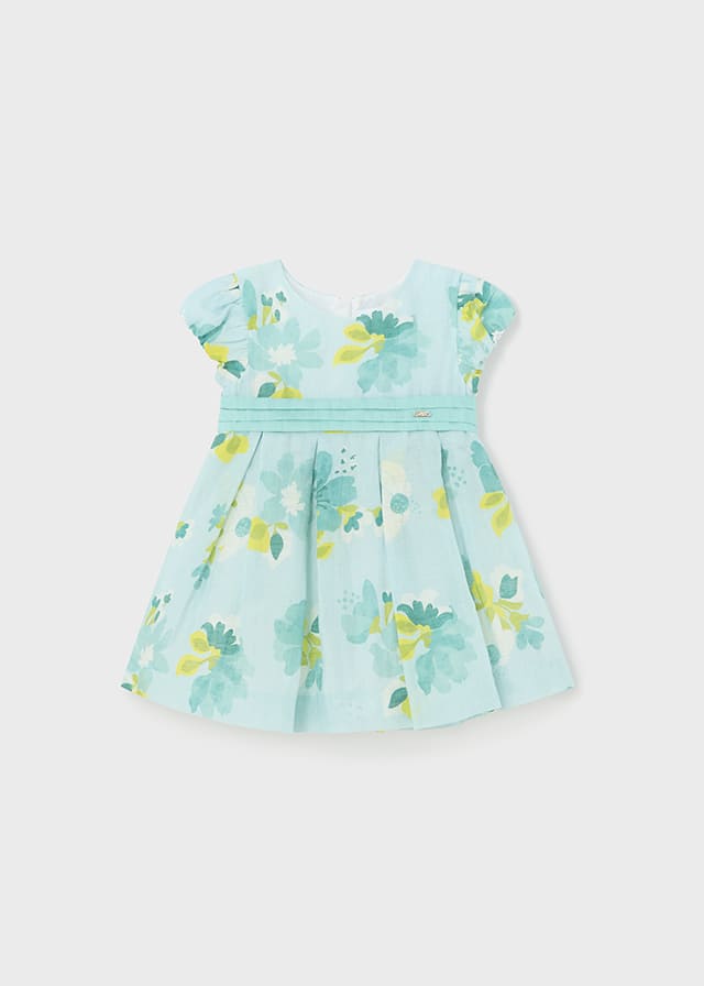 Vestido monolite estampado