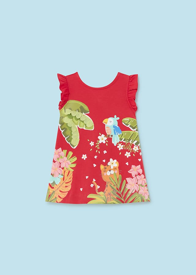 Vestido punto serigrafiado