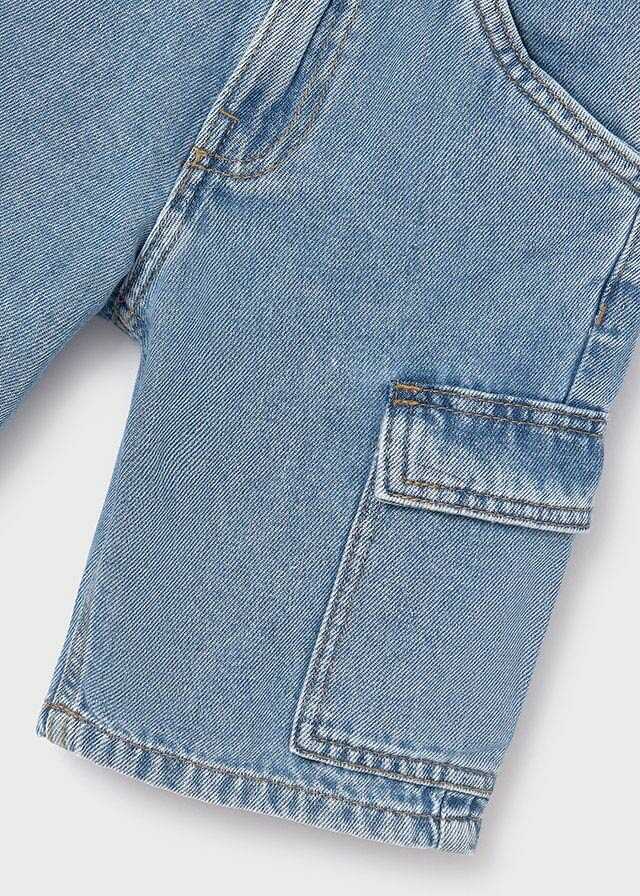 Bermuda denim cargo