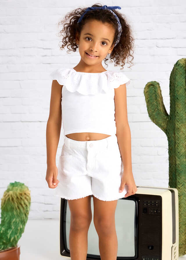 Camiseta m/c combinada