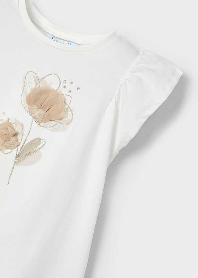 Camiseta m/c flor