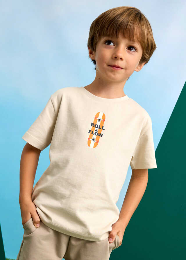 Camiseta m/c "roll and flow"