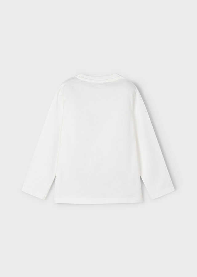 Camiseta m/l embossed