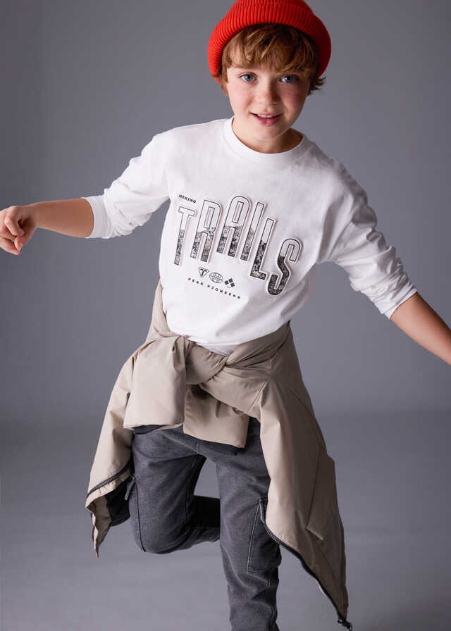 Camiseta m/l "trails"