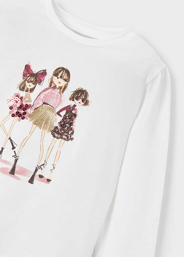 Camiseta m/l vestir