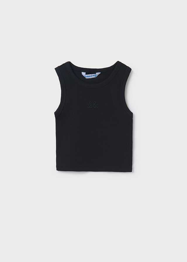 Camiseta tirantes bordado