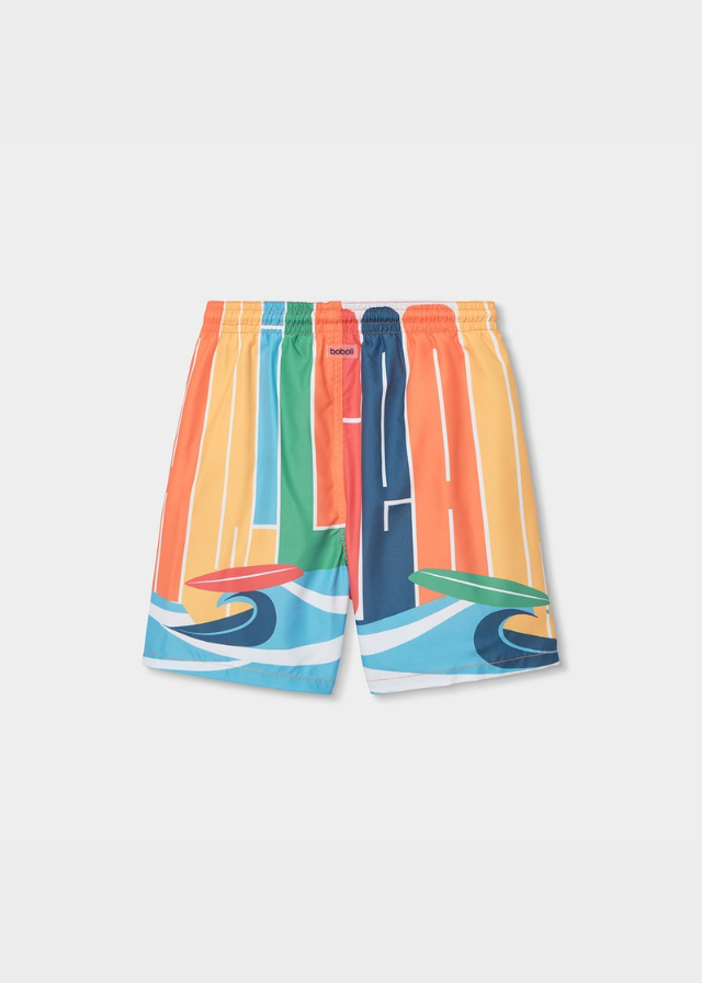Bañador de tejido reciclado de niño