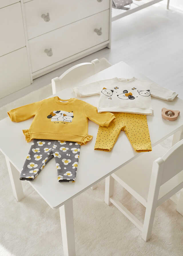 Conj. leggings 4 piezas