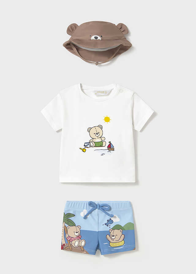 Conj. baño con gorro