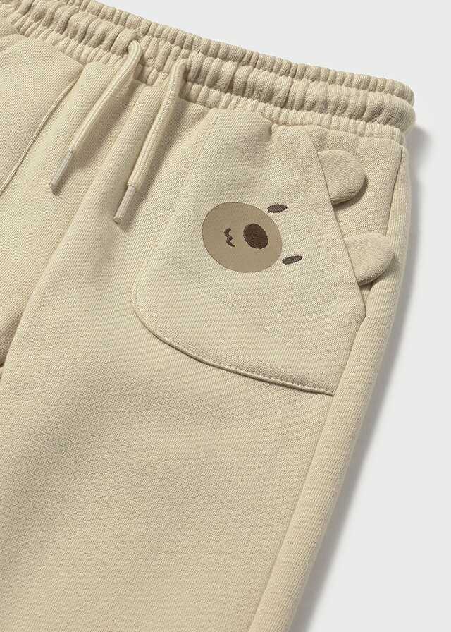 Conj. Camiseta m/l combinada y Pantalon felpa