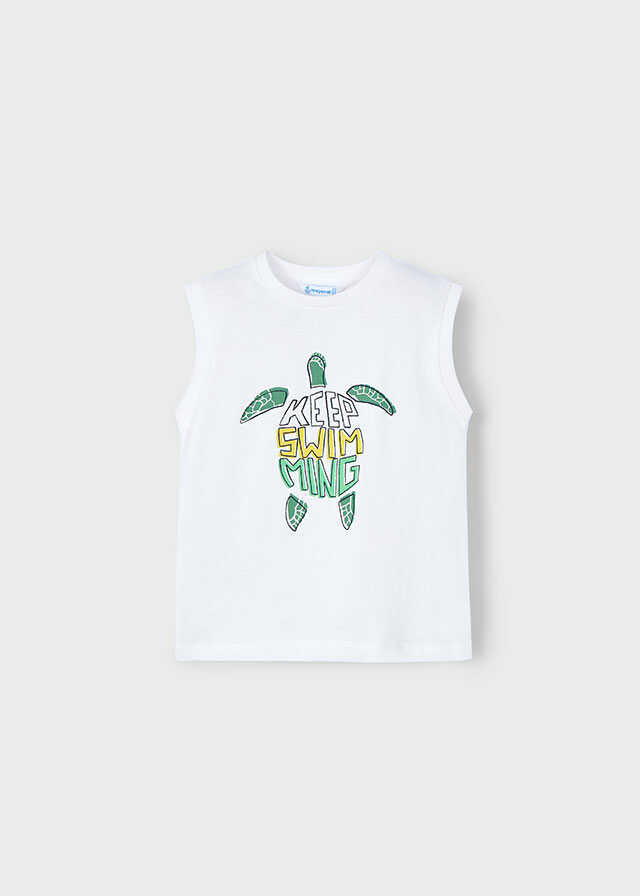 Conj. Camiseta tirantes y Bañador bermuda