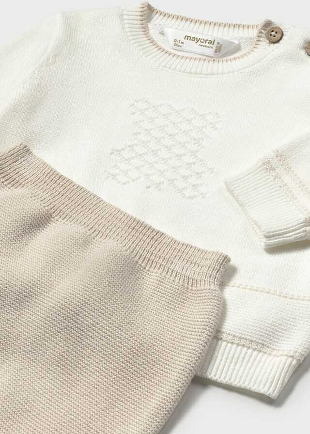 Conj. polaina tricot
