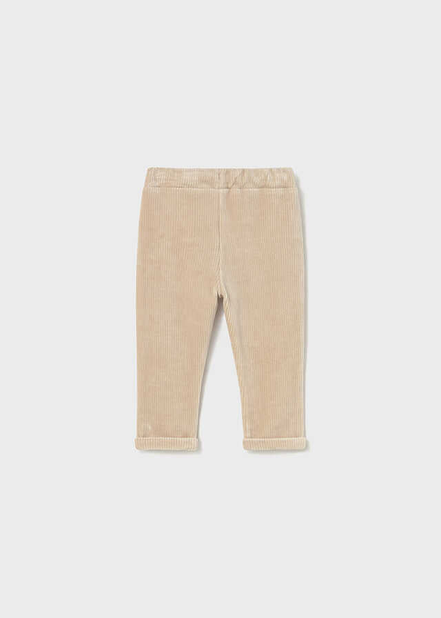 Conj. Pullover capucha y Pantalon punto pana