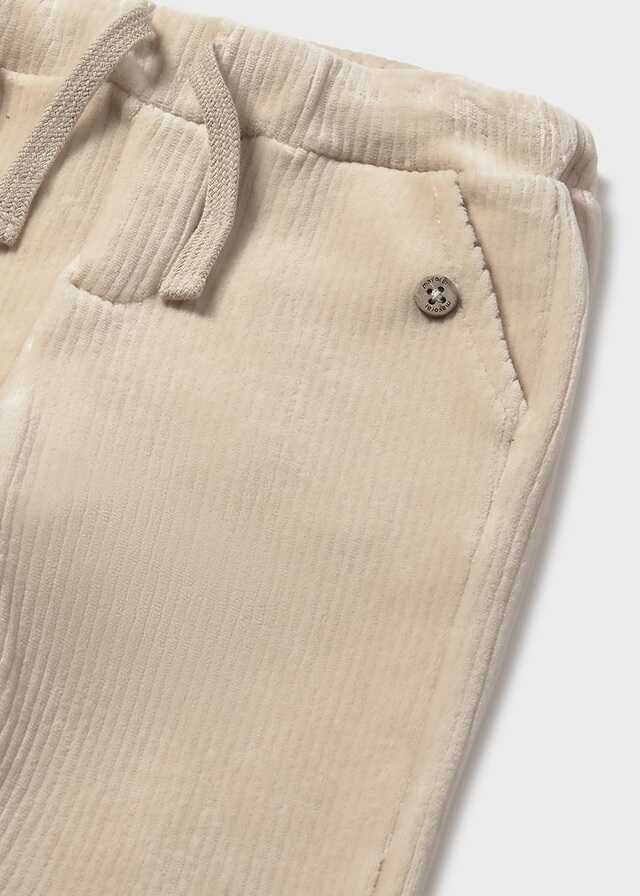 Conj. Pullover capucha y Pantalon punto pana