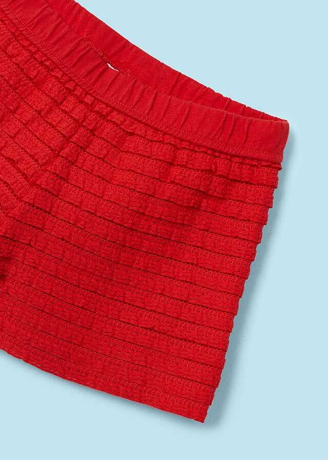 Conj. short volantes