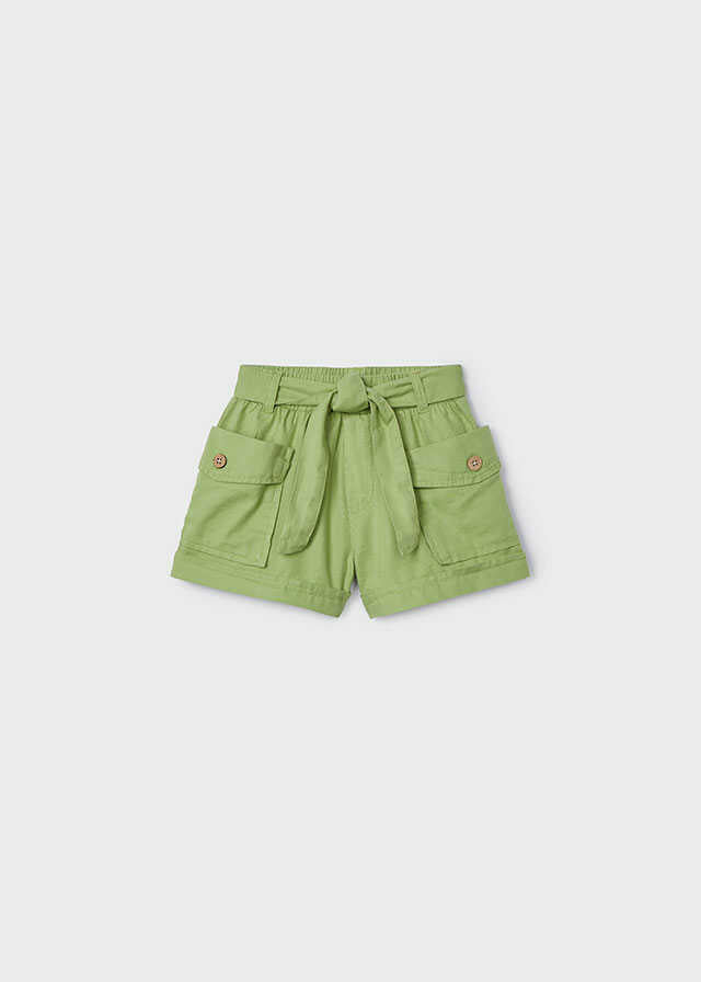Pantalon corto algodon tencel