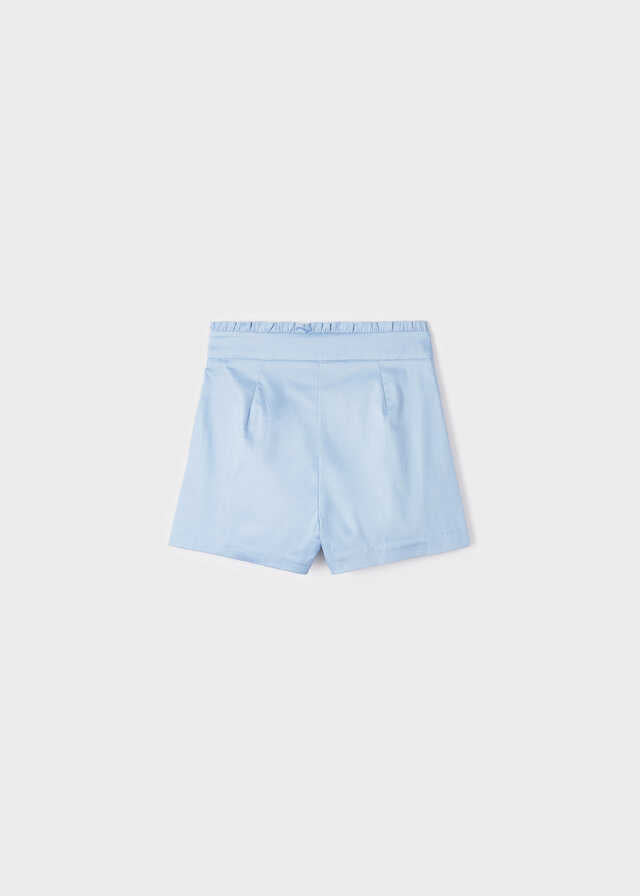 Pantalon corto saten