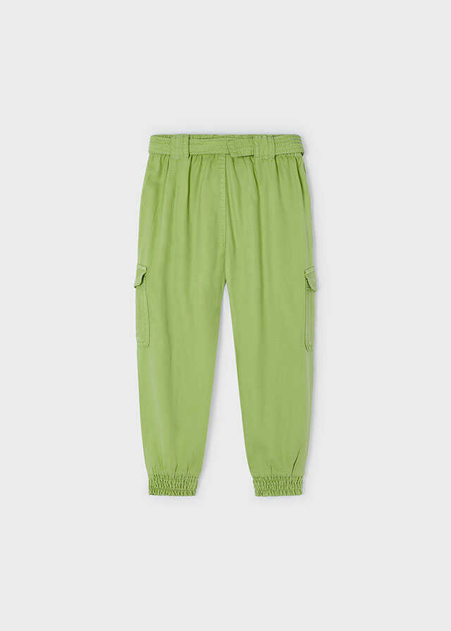 Pantalon largo algodon tencel