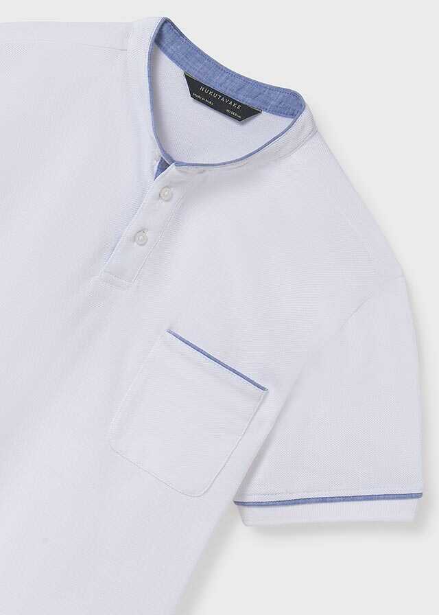 Polo m/c cuello mao