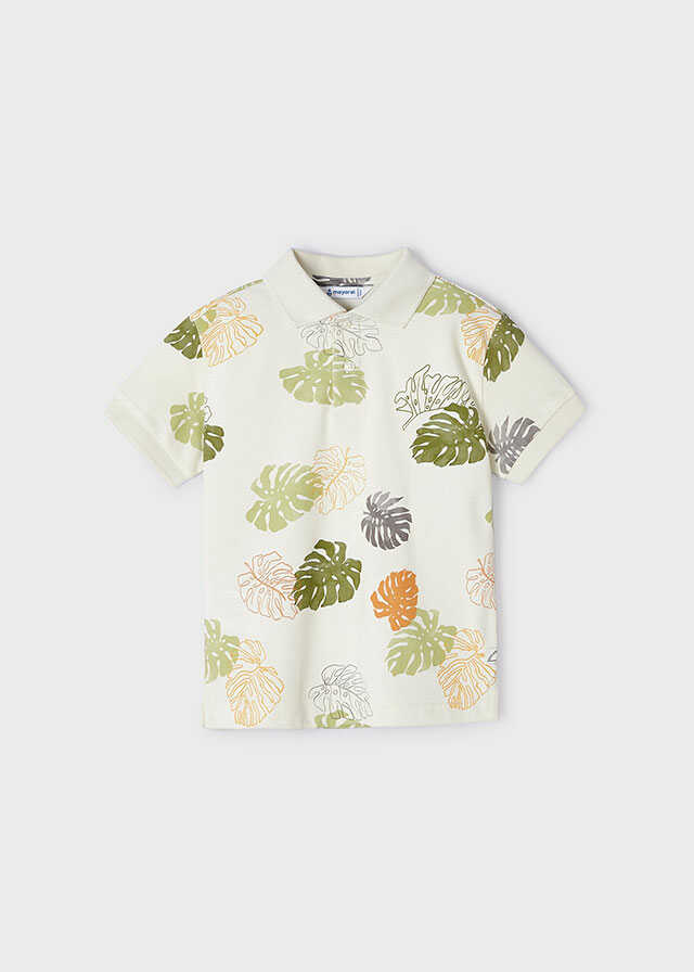 Polo m/c estampado