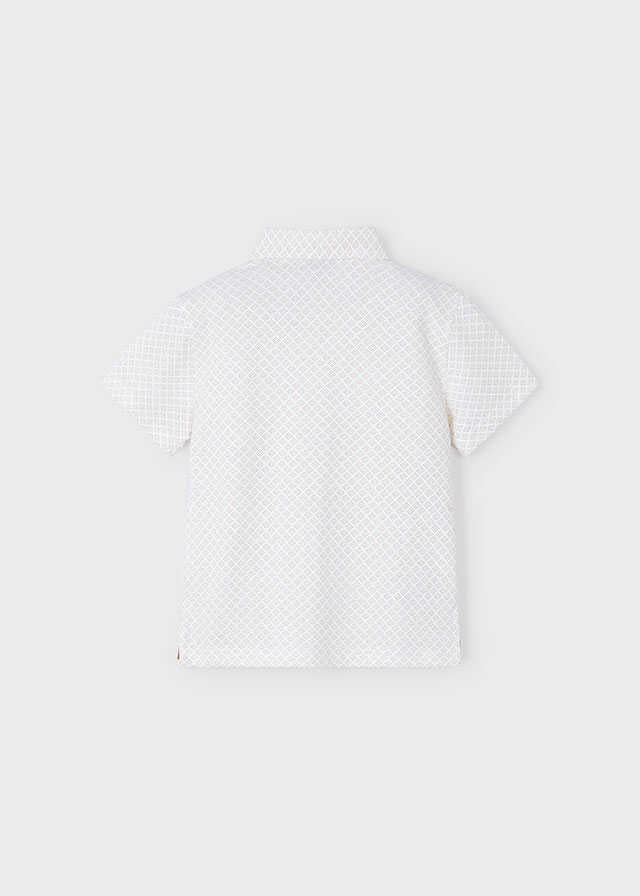 Polo m/c estampado