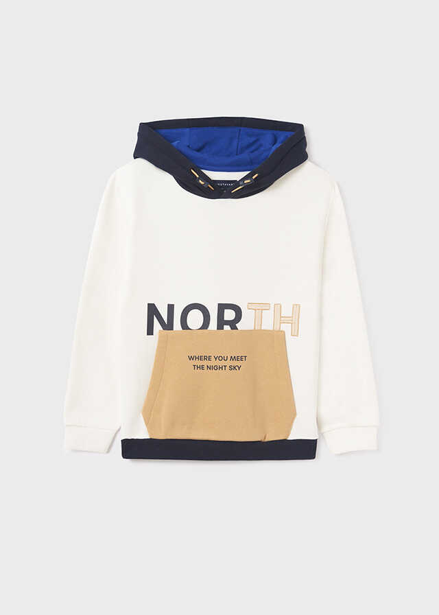 Pullover contrastes