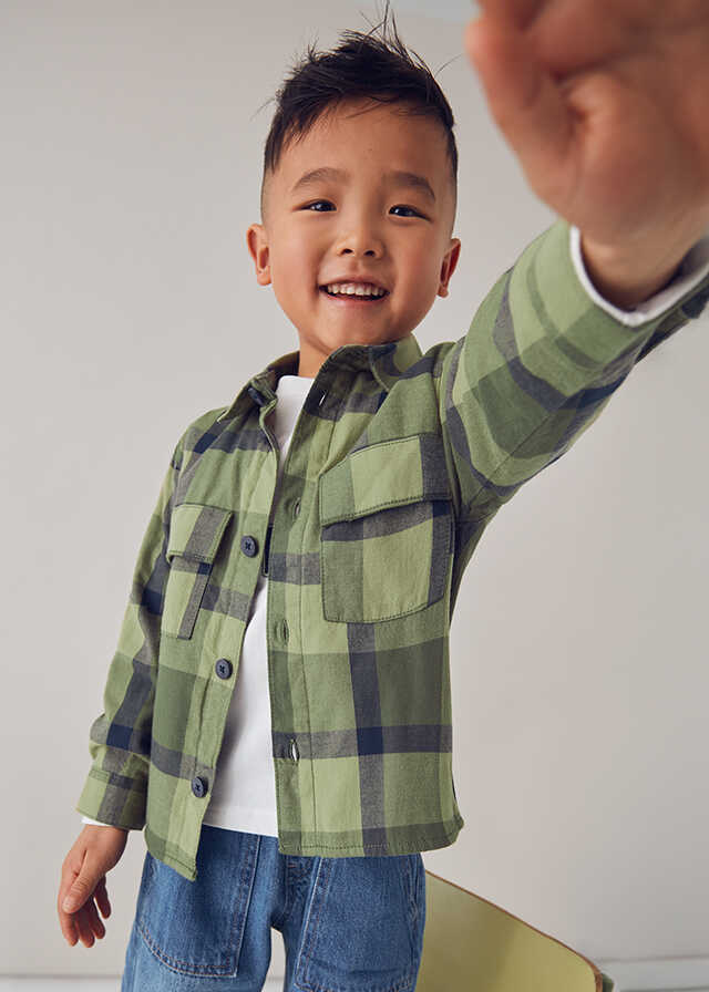 Sobrecamisa cuadros