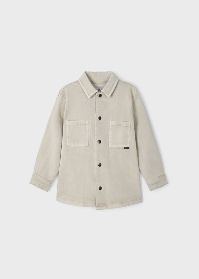 Sobrecamisa sarga