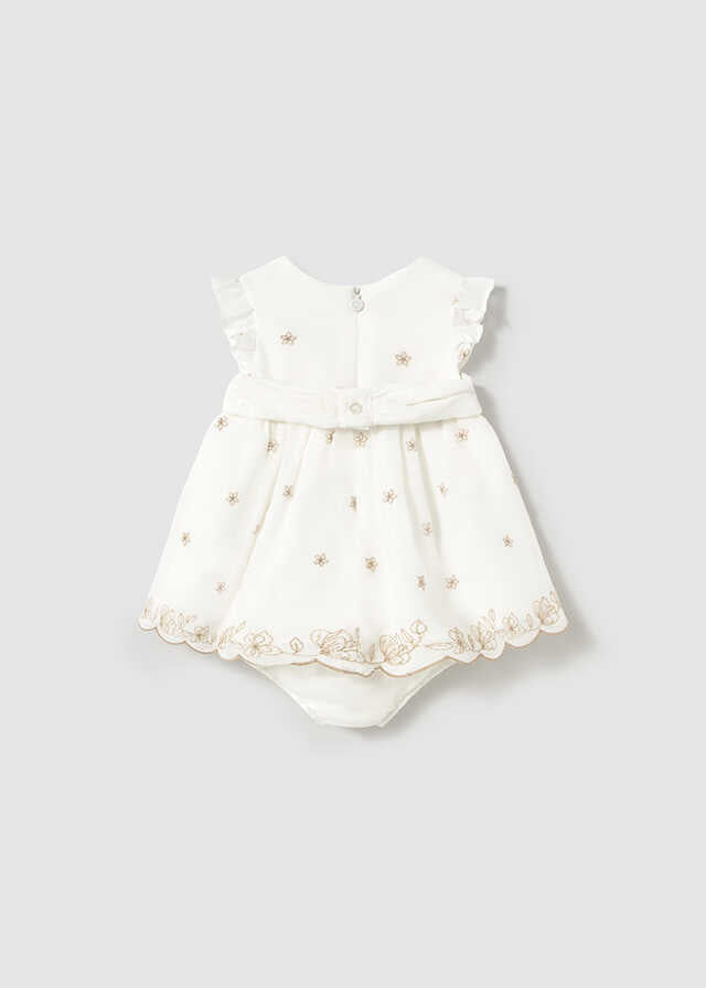 Vestido cenefa ceremonia