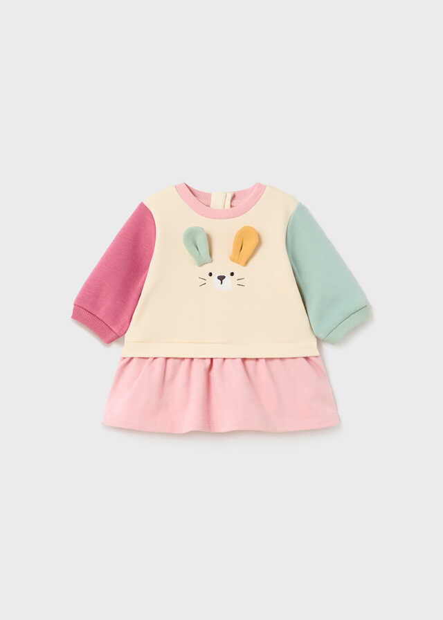 Vestido felpa pelo