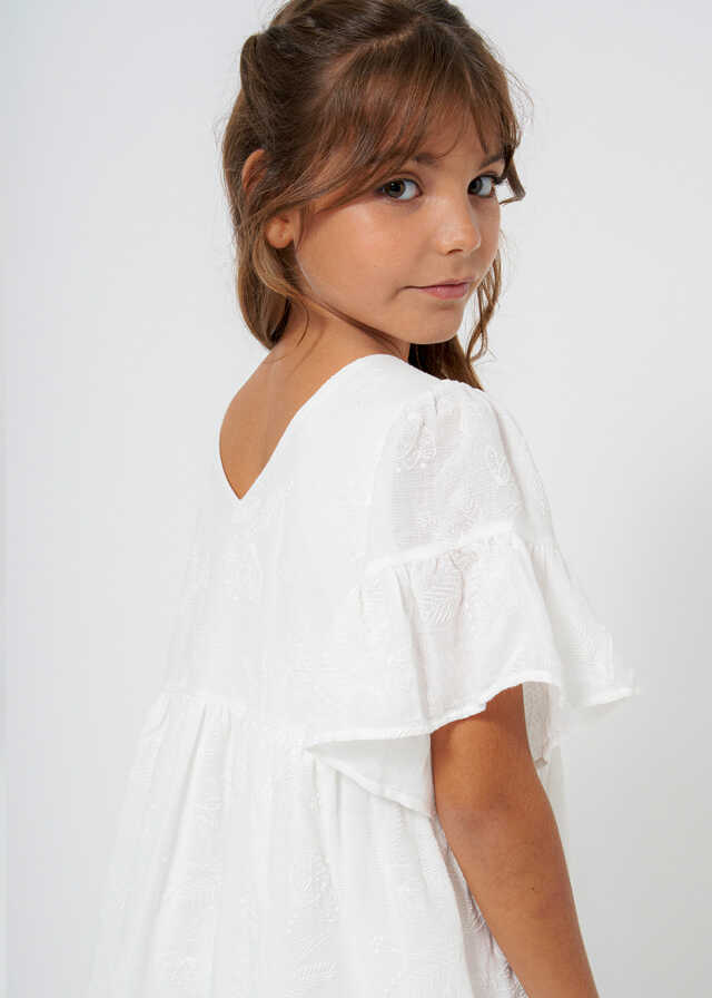 Vestido puff print