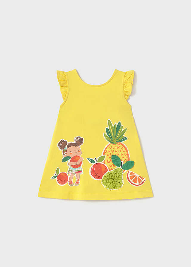 Vestido punto serigrafiado