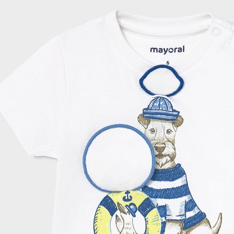 Camiseta m/c "play" perros