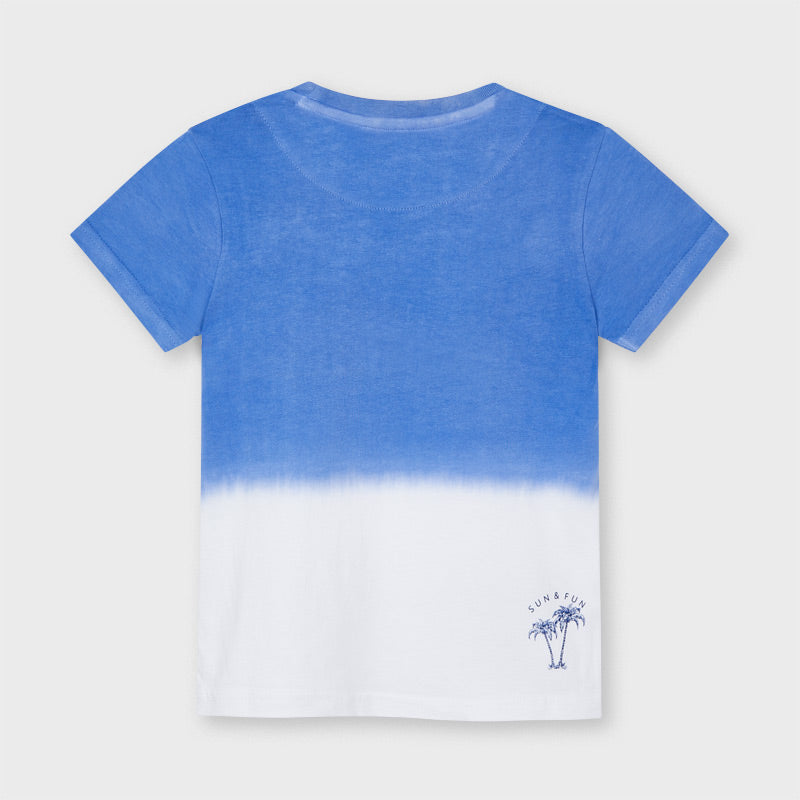 Camiseta m/c dip dye