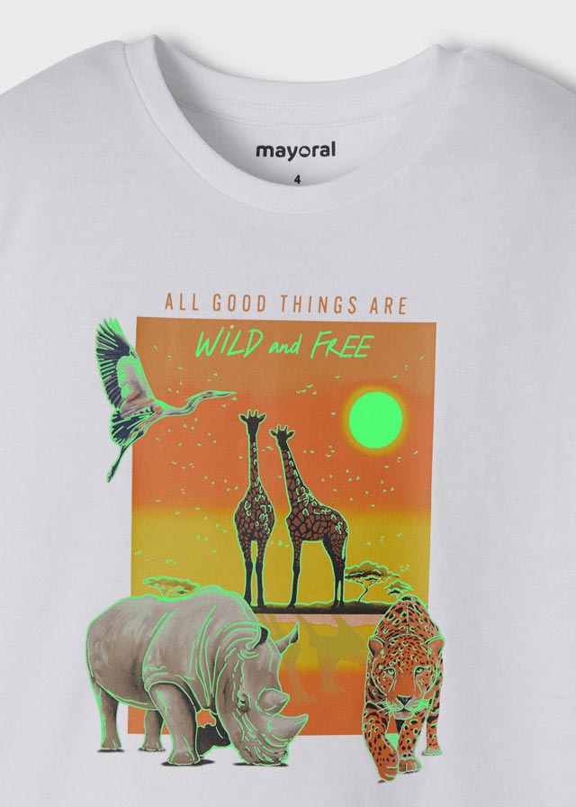 Camiseta glows in the dark