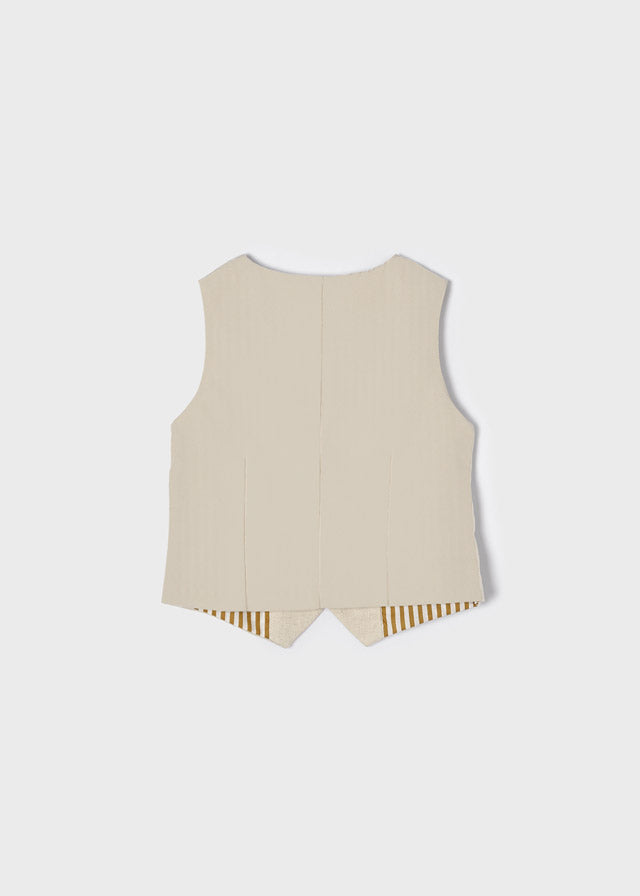 Chaleco lino tailoring