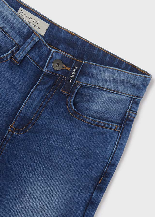 Pantalon soft denim