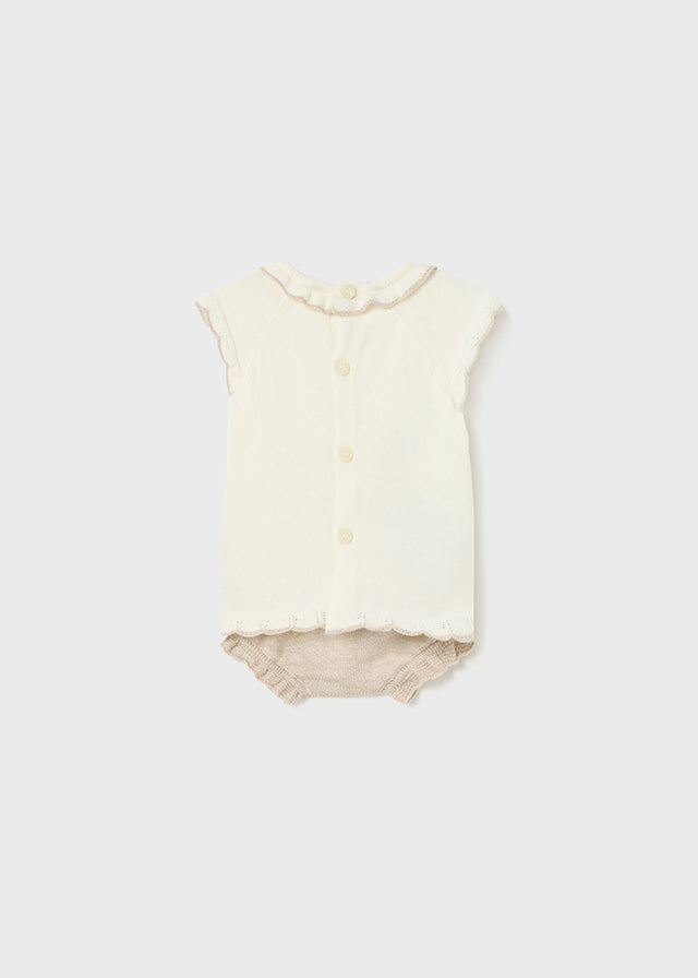 Conj. bombacho tricot