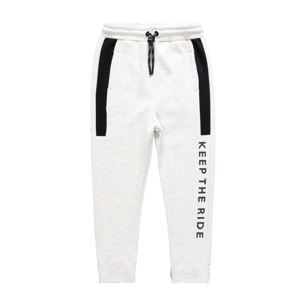 Pantalón felpa piqué de niño